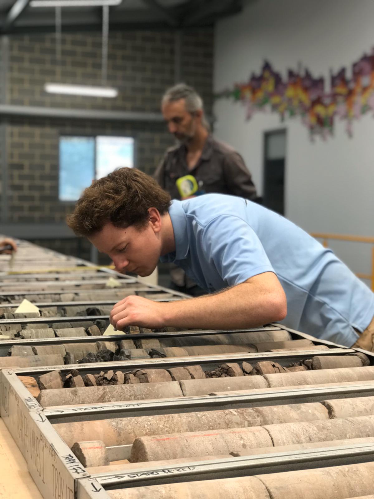 Sampling at Perth Core Library