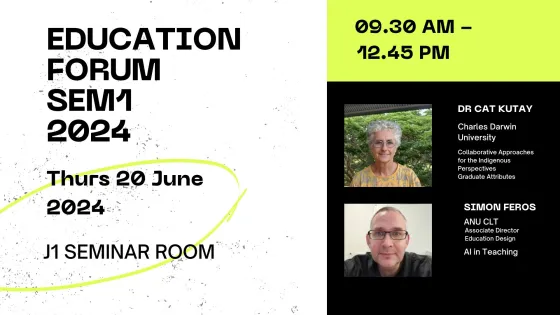 RSES Education Forum Sem 1 2024