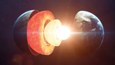 Earth core structure