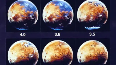 History of water on Mars